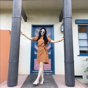 &OtherStories Polk a dot dress